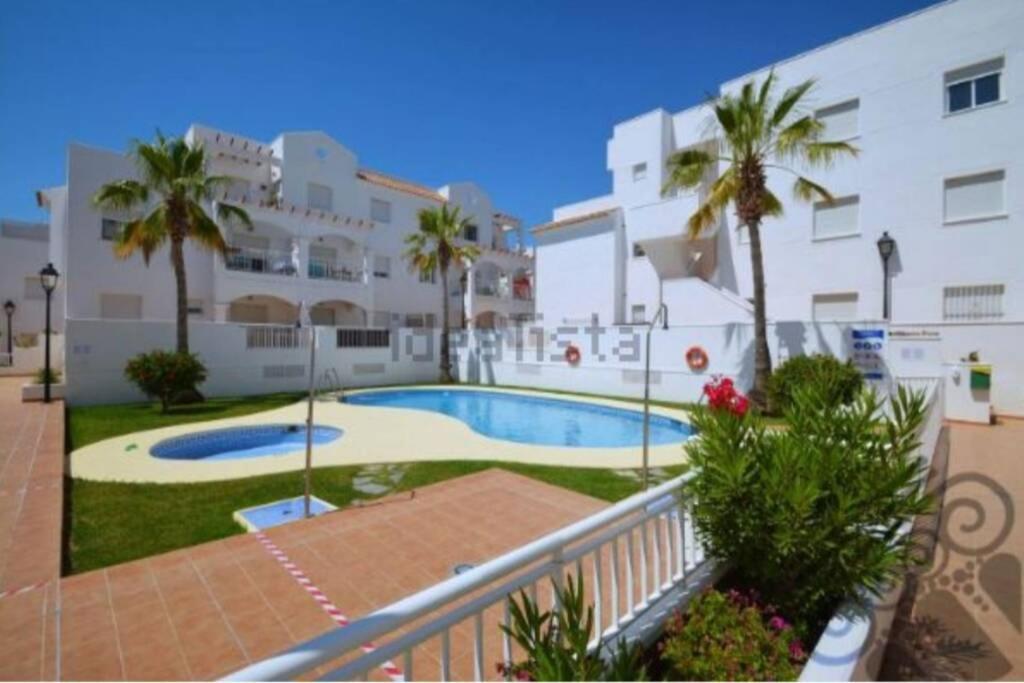 Apartamento-Solarium Playa Marina De La Torre Mojácar Eksteriør billede