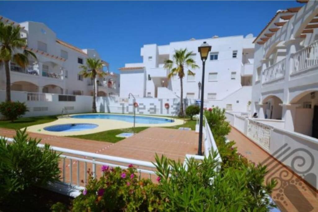 Apartamento-Solarium Playa Marina De La Torre Mojácar Eksteriør billede